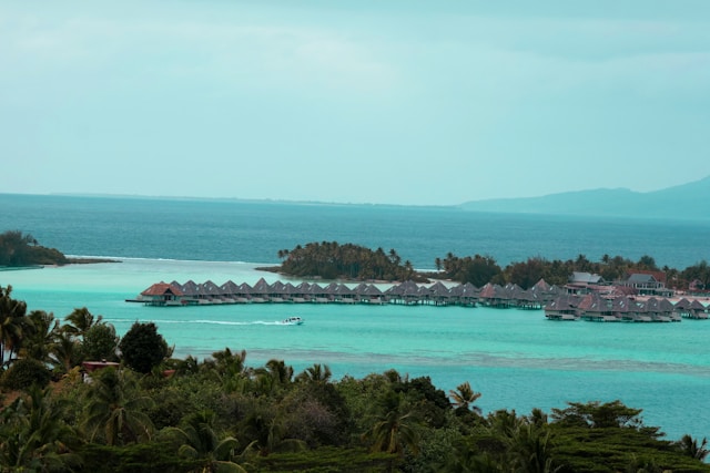 The island from above.